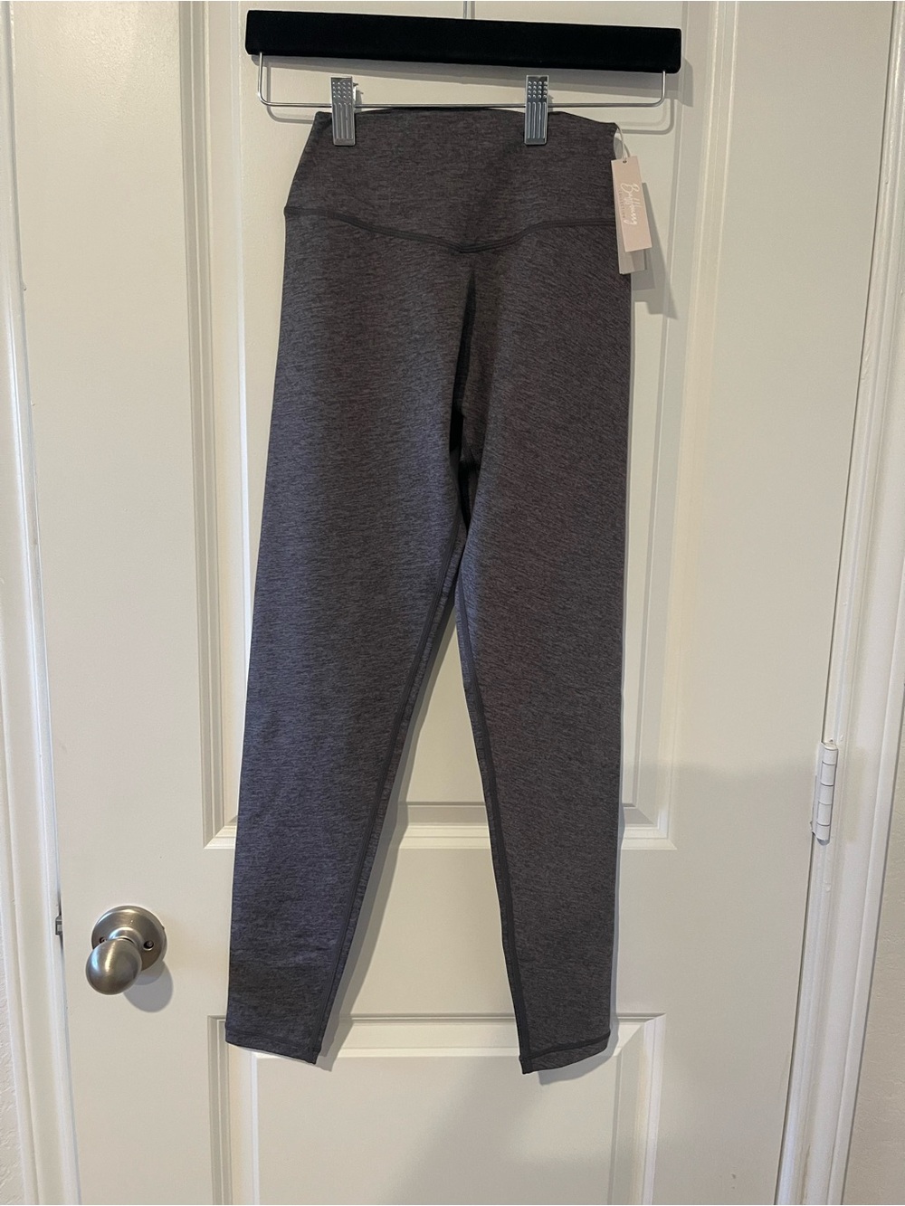 BuffBunny Charcoal Heather High-Rise Leggings